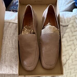 Lucky Brand Women's Brown Slip-On Loafers